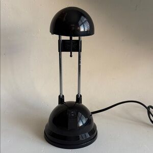Ikea Espressivo Vintage Sleek Adjustable Black Table Lamp